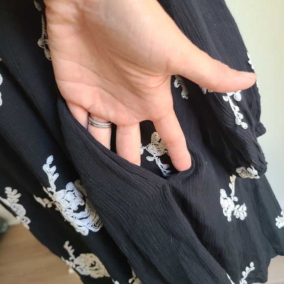 Free People Emma Dress Black Small - Picture 10 of 16